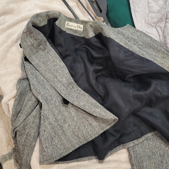 Authentic Christian Dior vintage tweed jacket - Picture 5 of 5